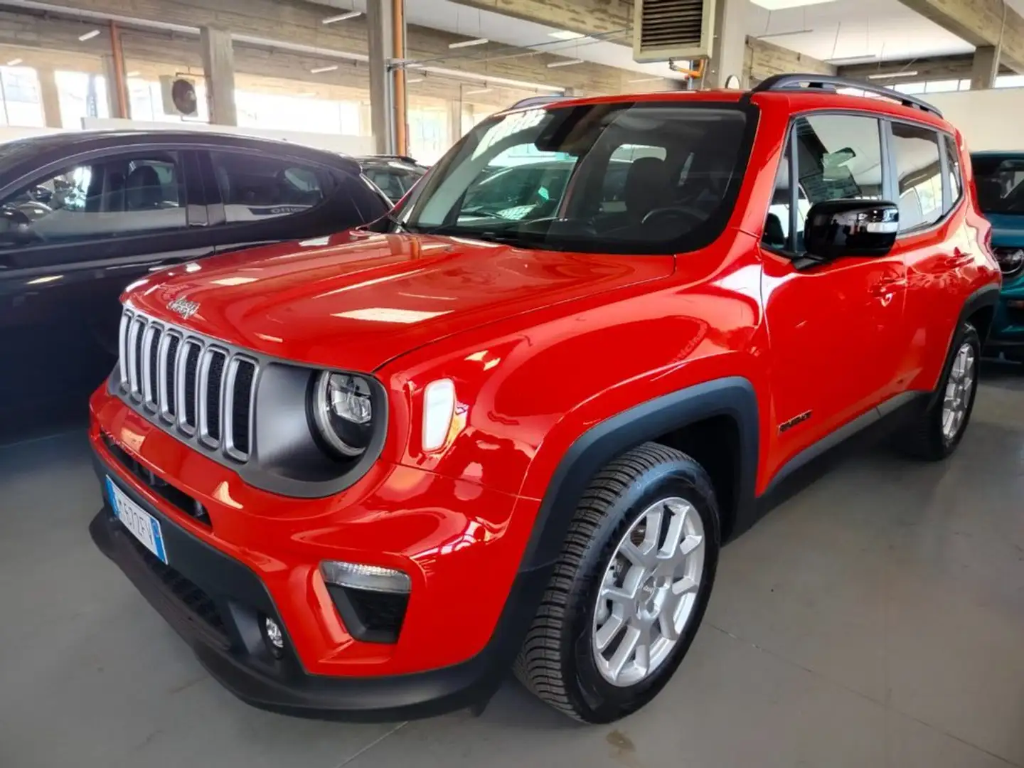 Jeep Renegade 1.6 Mjt 130 CV Limited FULL LED PROMO Rood - 1
