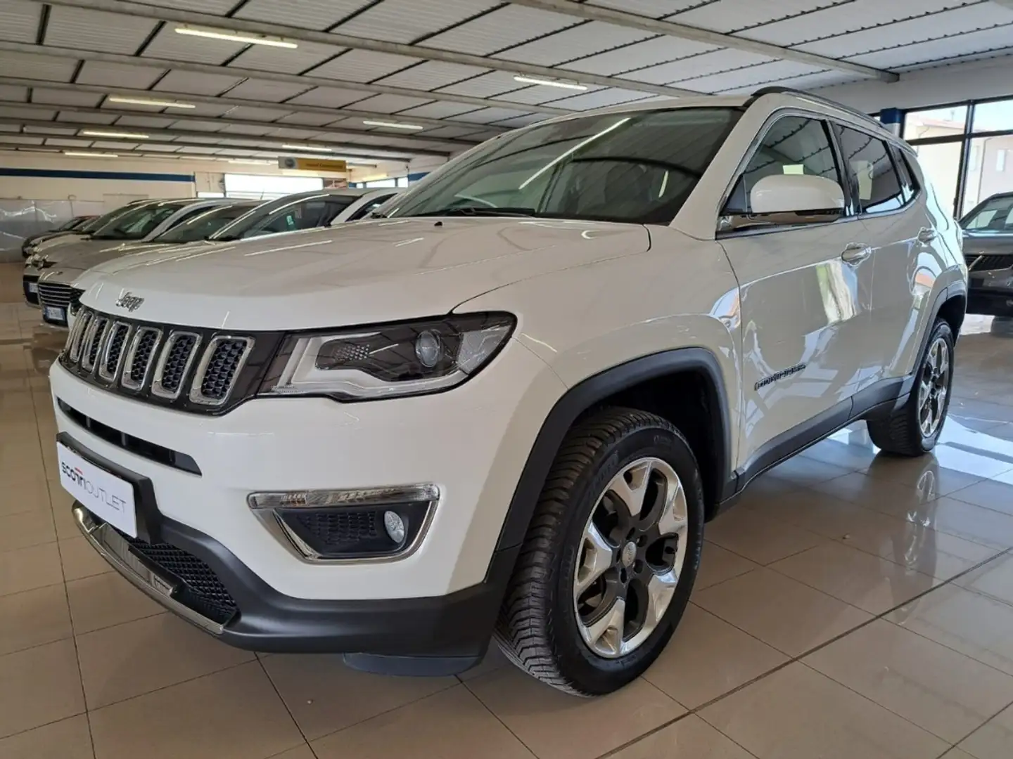 Jeep Compass 2.0 Multijet Limited Bianco - 1