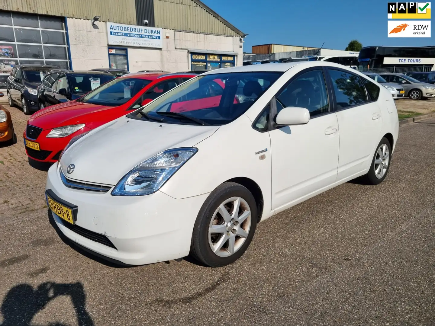 Toyota Prius 1.5 VVT-i Comfort Automaat Bj:2008 NAP! Wit - 1
