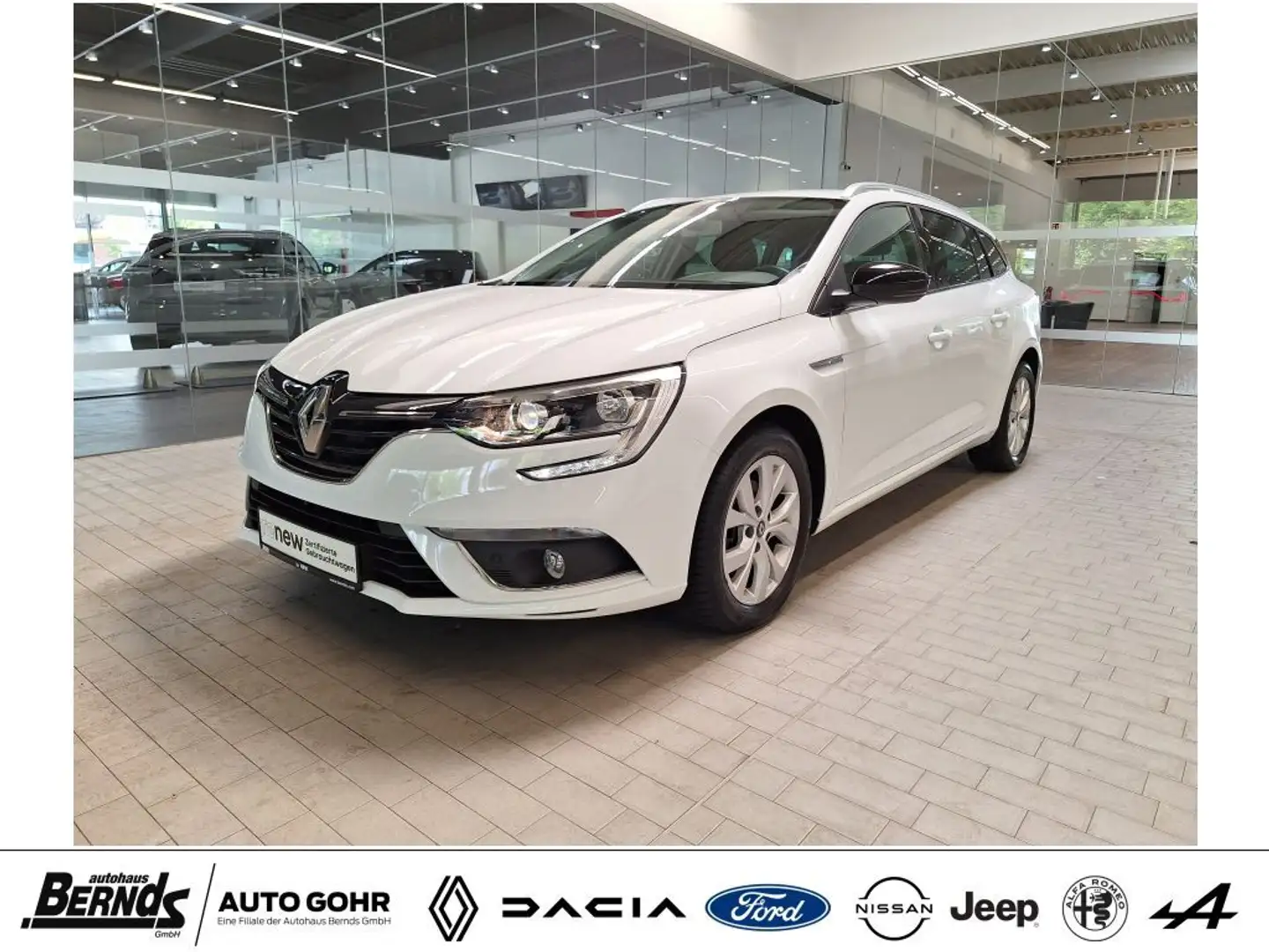 Renault Megane Grandtour TCe 160 GPF Deluxe-Paket LIMITED Blanc - 1