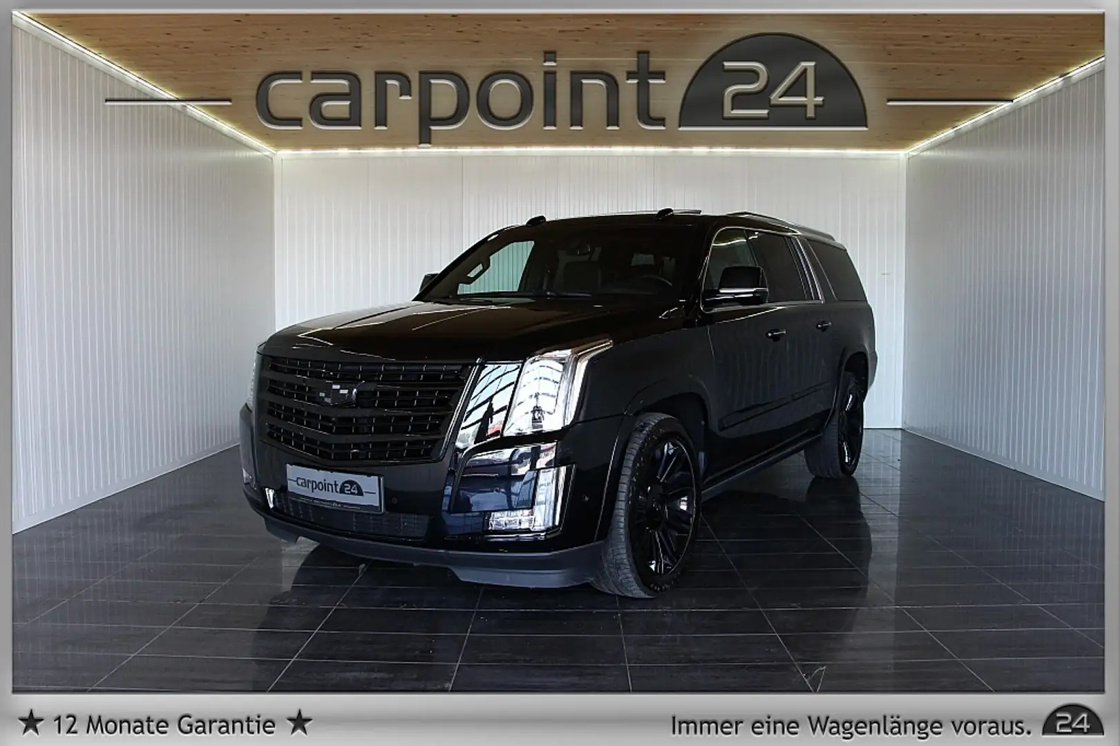 Cadillac Escalade 6,2l V8 AWD Platinum ESV 22ZOLLl/VOLLAUSSTATTUN... Schwarz - 1