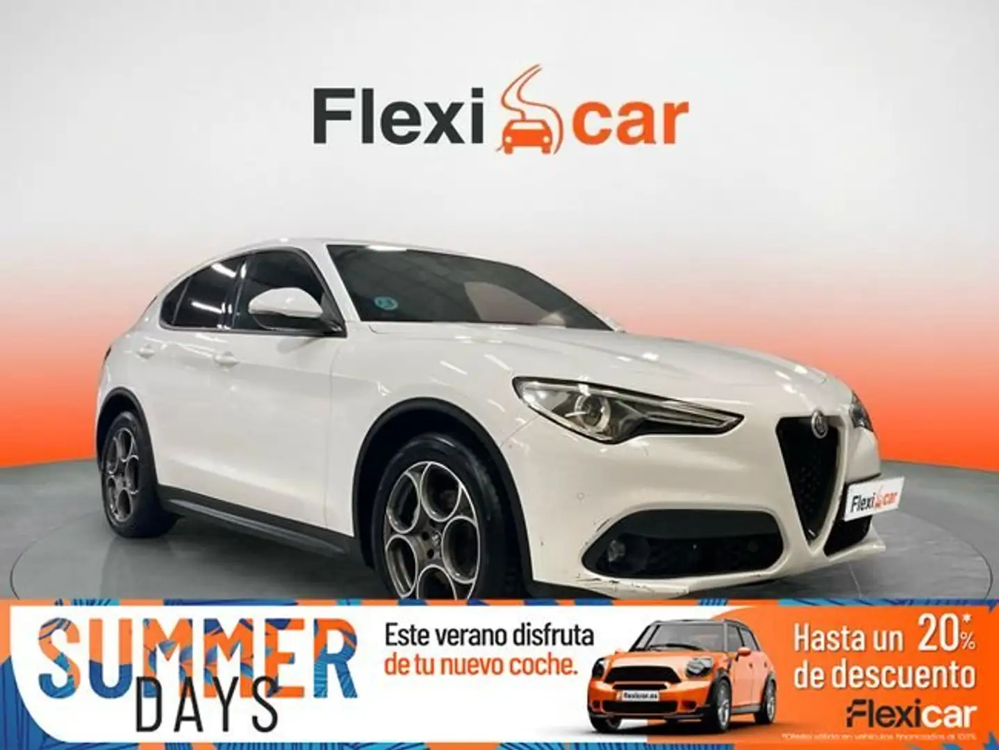 Alfa Romeo Stelvio 2.2+Diesel+118kW+%28160cv%29+SPRINT+RWD Blanco - 1