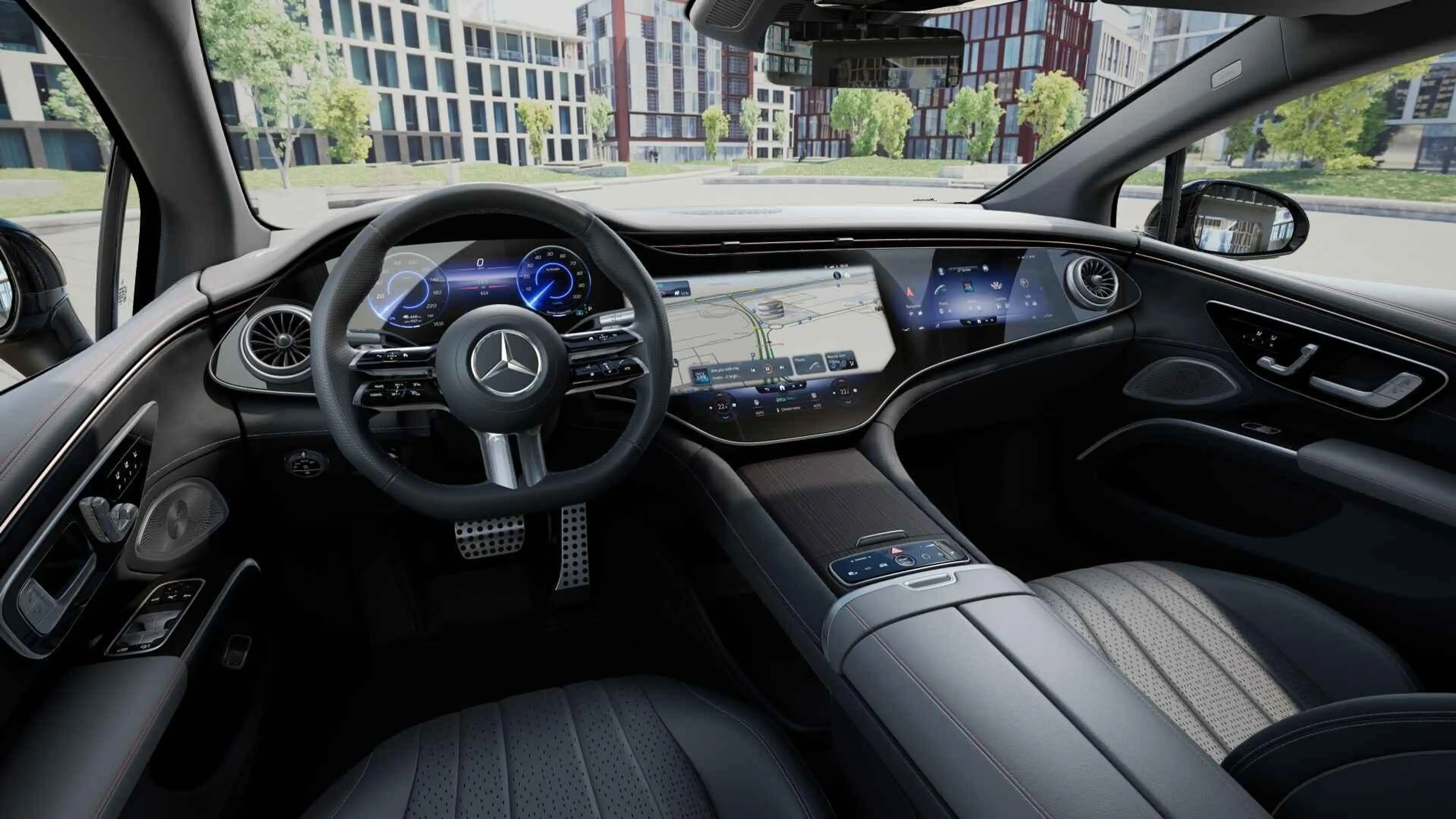 Mercedes-Benz EQS 450 4MATIC AMG Line 108 kWh | AMG | Trekhaak | Pan — photo 5