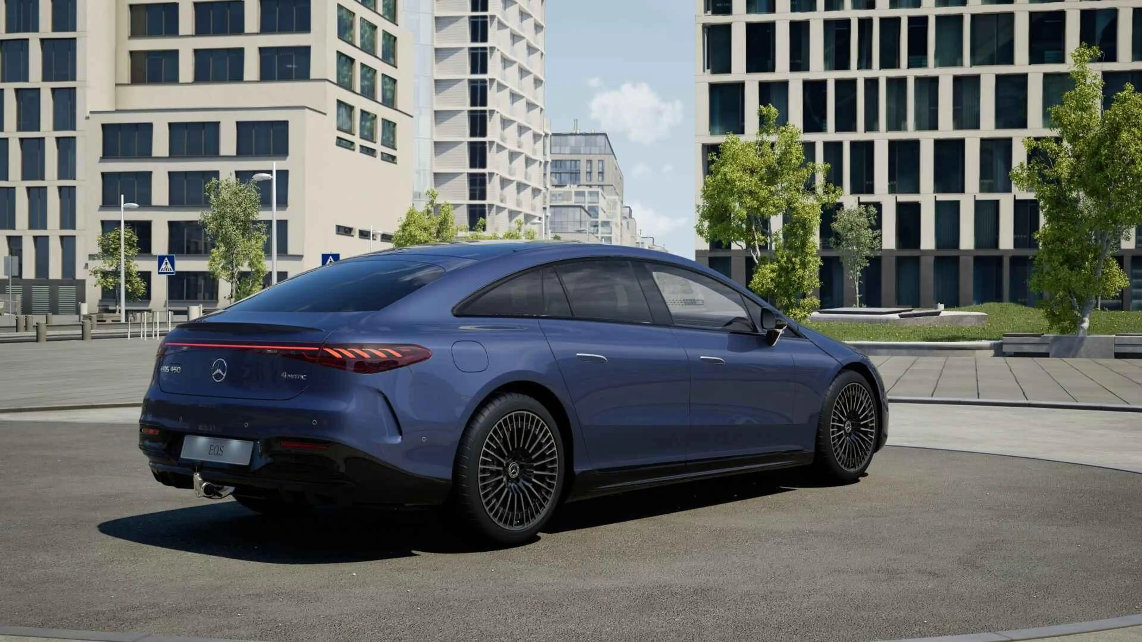 Mercedes-Benz EQS 450 4MATIC AMG Line 108 kWh | AMG | Trekhaak | Pan — photo 2