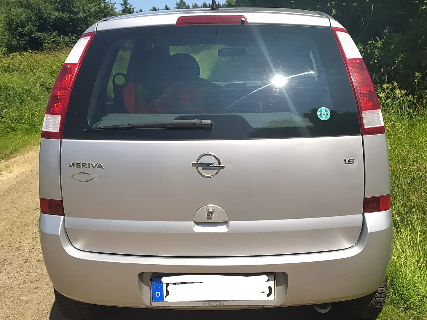 Opel Meriva Meriva 1.6 16V Edition Серебристый - 2