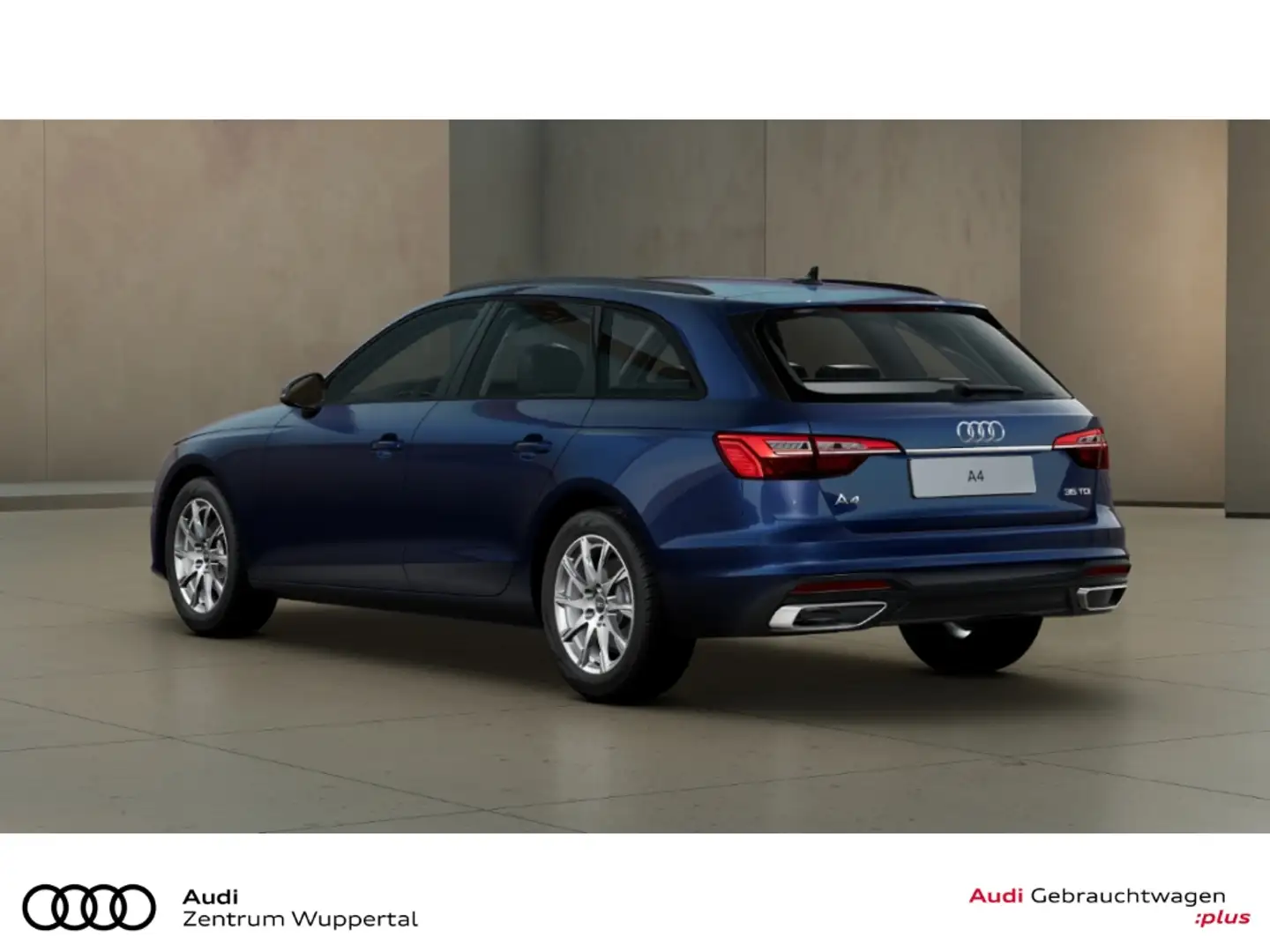 Audi A4 Avant 35 TDI Blau - 2