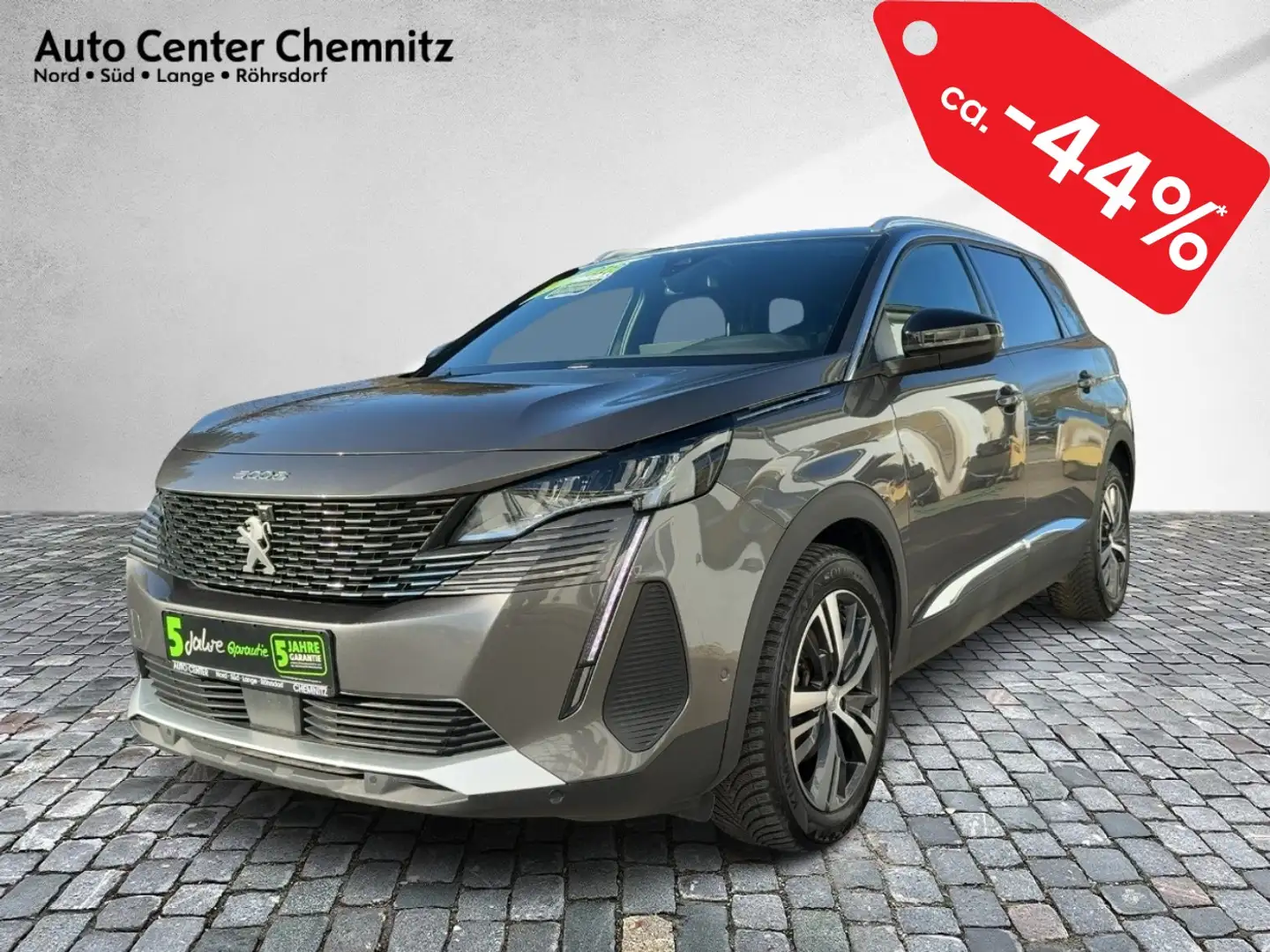 Peugeot 5008 1.2 PureTech 130 Allure Pack LED/Navi/KAM Gris - 2