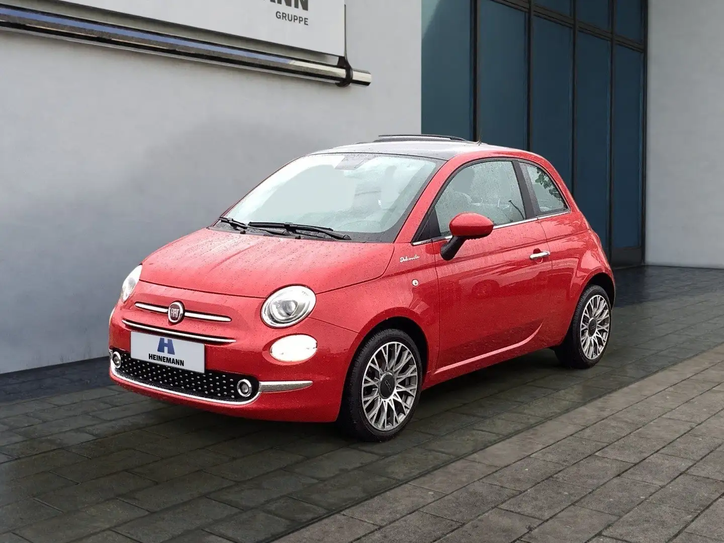 Fiat 500 1.0 Dolcevita AKTION 48V|APPS|DAB|GLASDACH Rouge - 1