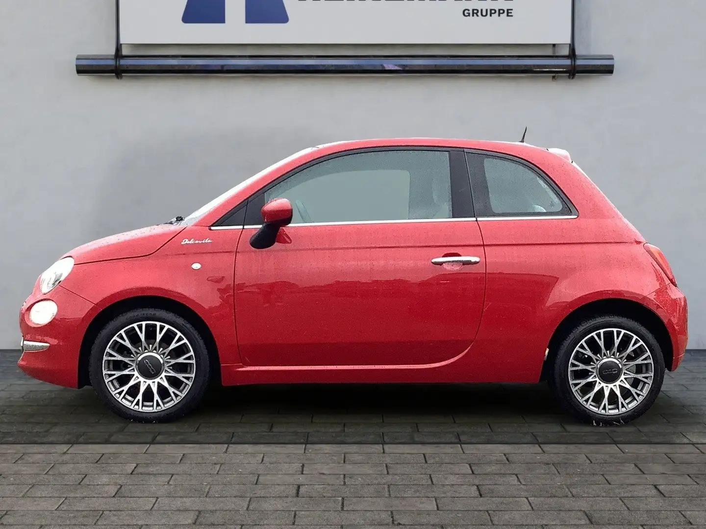 Fiat 500 1.0 Dolcevita AKTION 48V|APPS|DAB|GLASDACH Rouge - 2