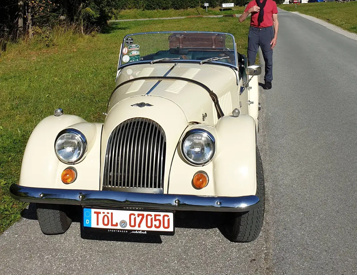 Morgan 4/4 4 Sitze, links gesteuert, neues Verdeck, neue Frontstoßstange, foto 4
