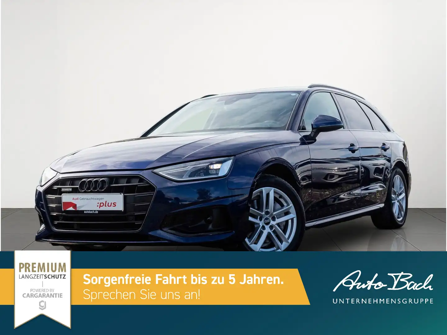 Audi A4 Advanced 40TDI qu Stronic Navi LED ACC Bleu - 2
