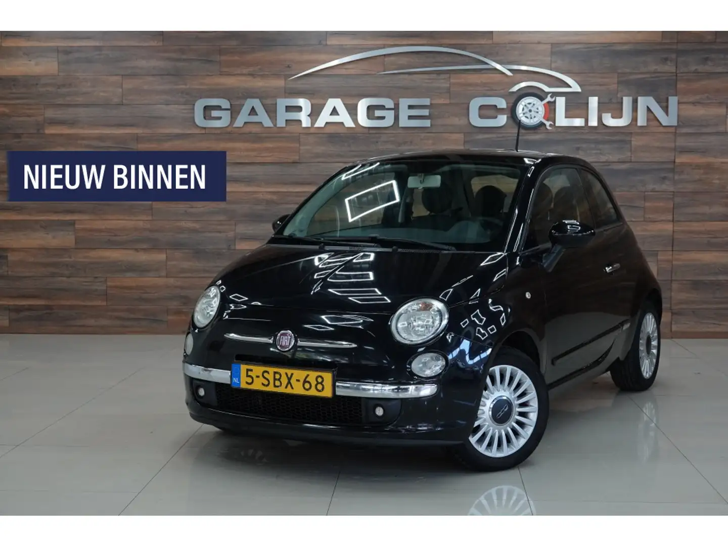 Fiat 500 1.2 | AIRCO | SKYWINDOW | Noir - 1