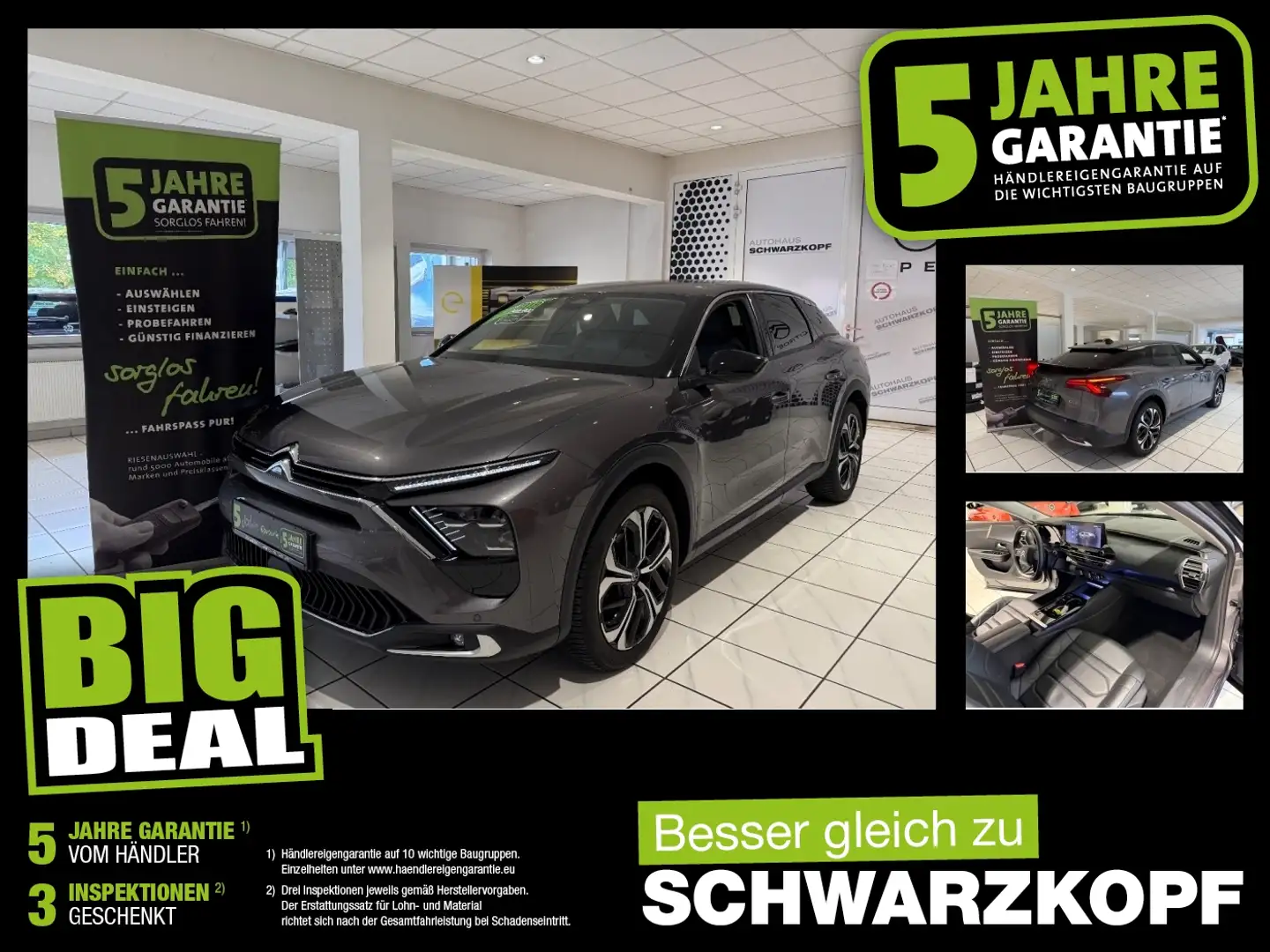 Citroen C5 X 1.2 PureTech WirelessCharg,HeadUpDisplay,LED Grau - 1