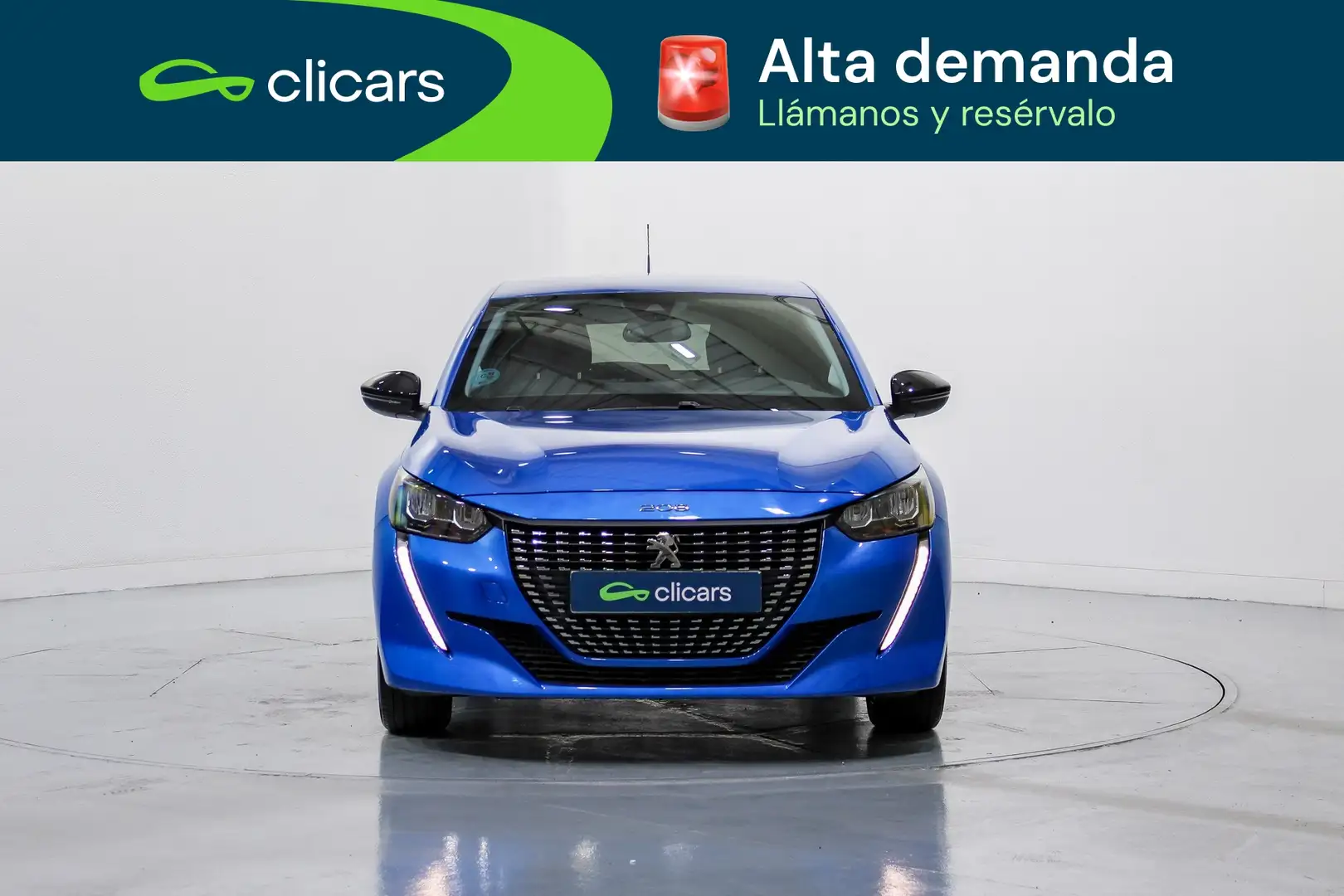 Peugeot 208 1.2 Puretech S&S Allure Pack 100 Azul - 2