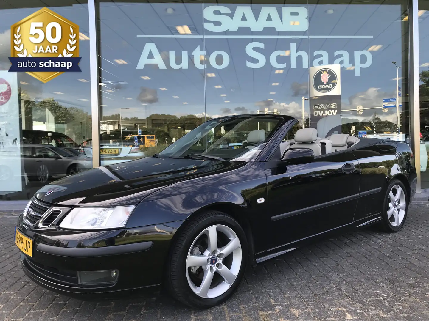 Saab 9-3 Cabrio 2.0t Vector | Rijklaar | Stoelverwarming Pa Zwart - 1
