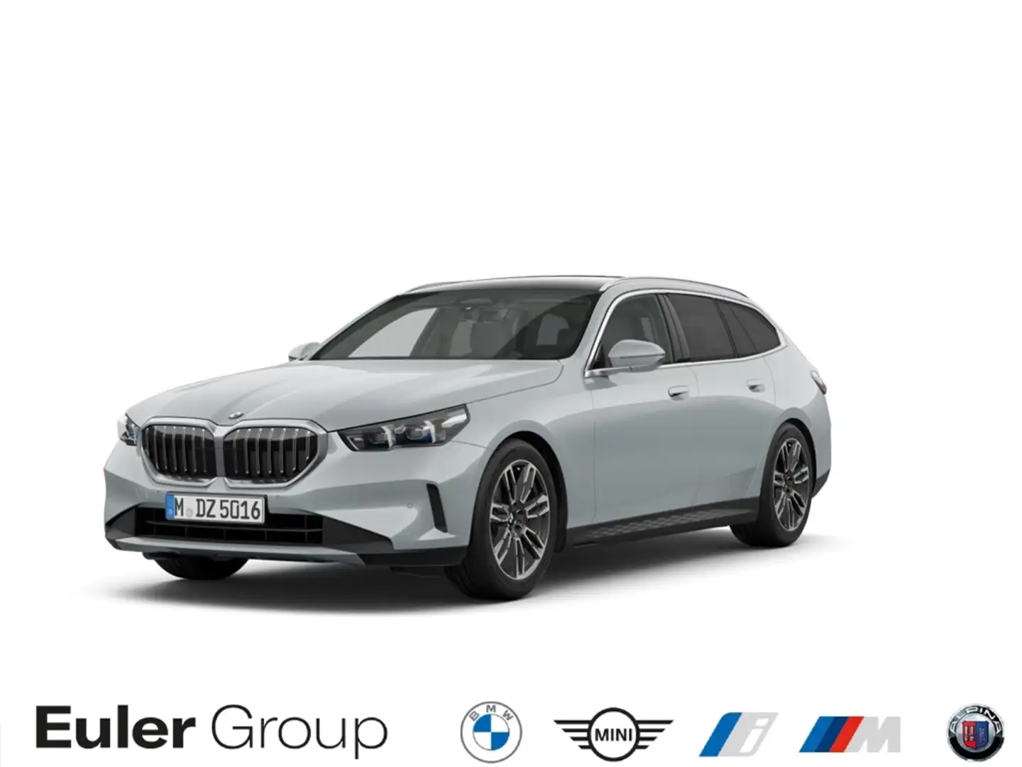 BMW 520 i Touring Sportpaket AHK-klappbar AHK El. Panodach Grau - 1