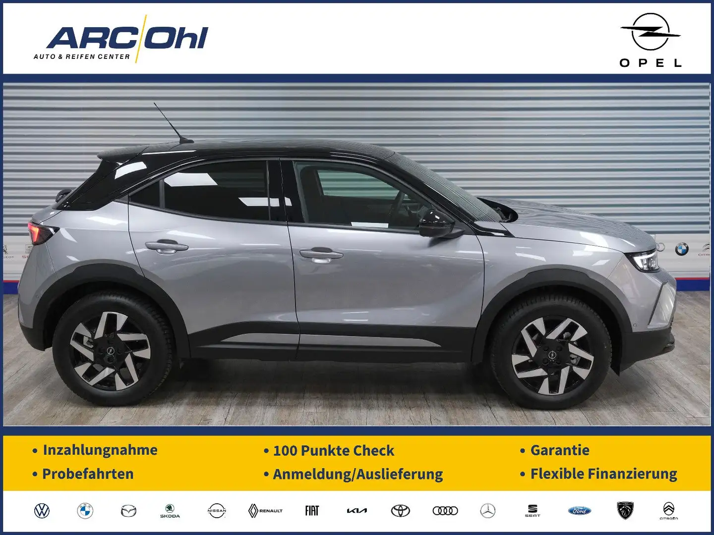 Opel Mokka 1.2 GS *MULTIM./LED/SHZ/PARK&GO/AHK* Grau - 1