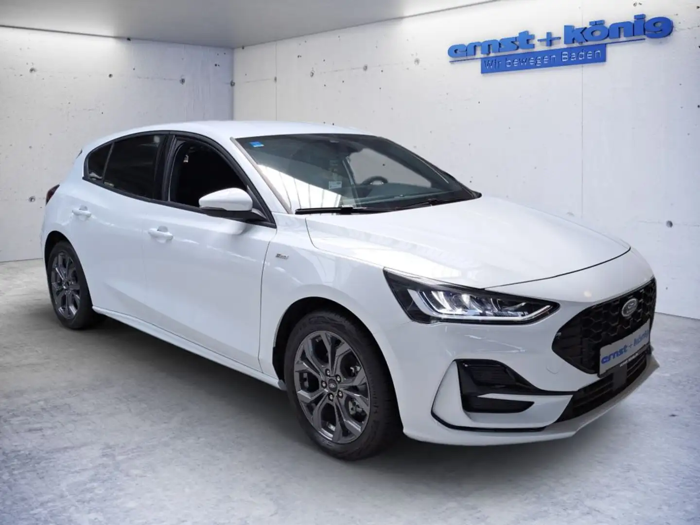 Ford Focus 1.0 EcoBoost Hybrid ST-LINE DESIGN Weiß - 2