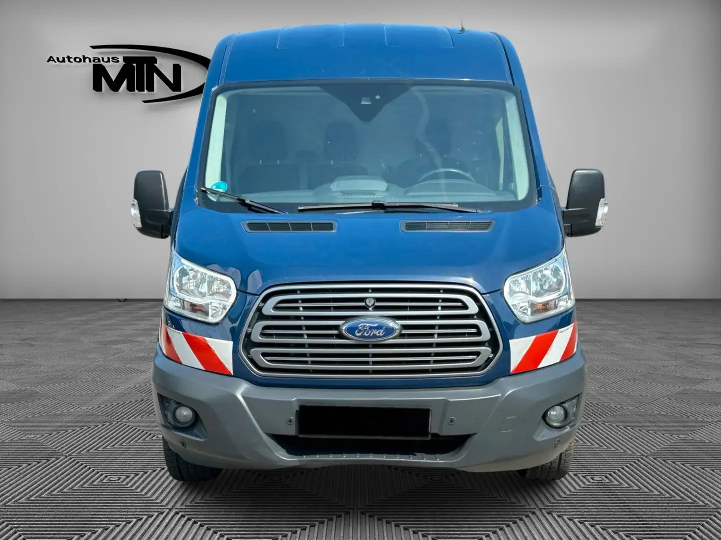 Ford Transit H2+L2 3.Stz Klima Tempomat AHK PDC 1.HA Blau - 2