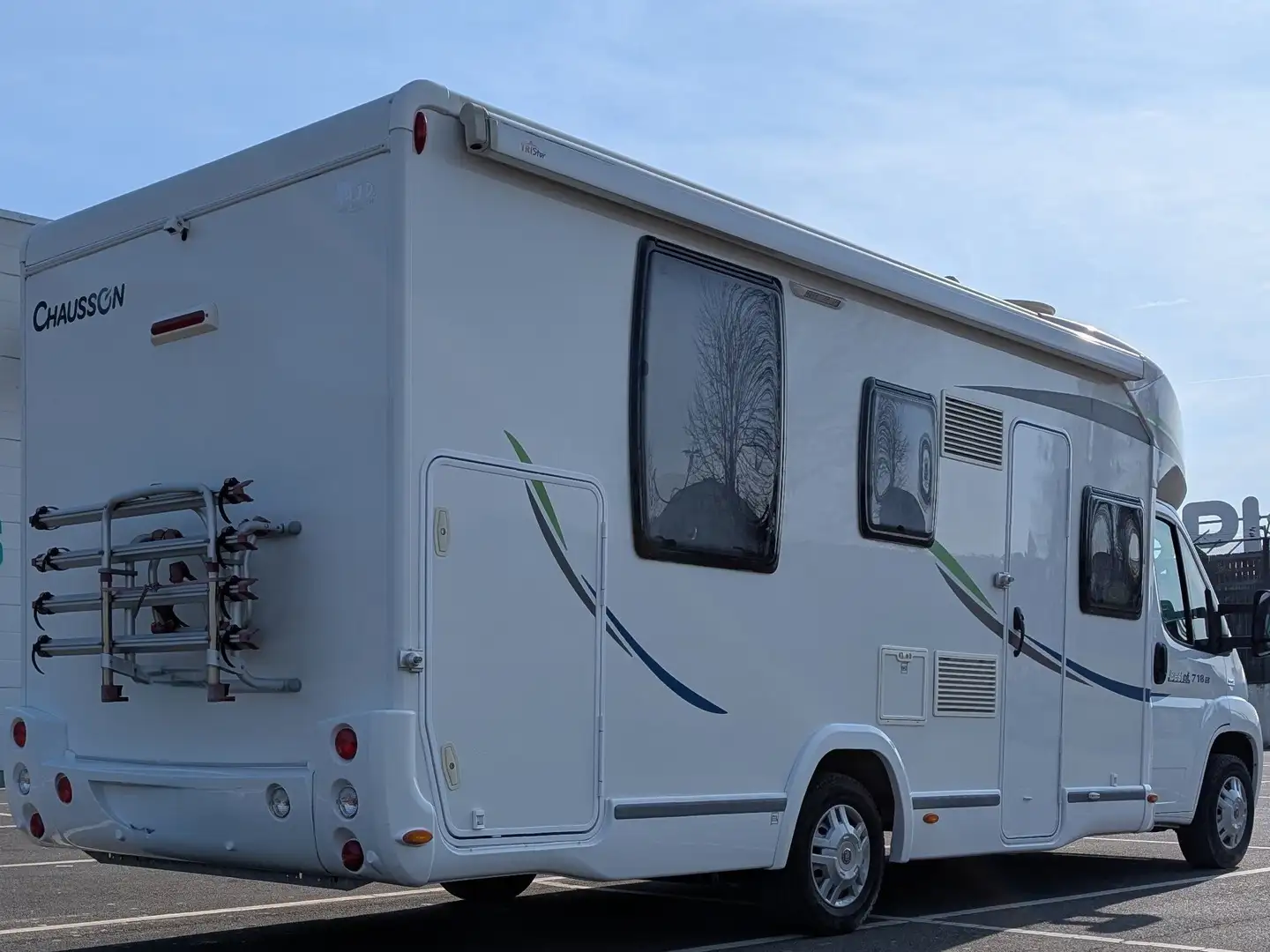 Fiat Ducato Mobile Home chausson Trigano f14 best ont 718 Blanc - 1