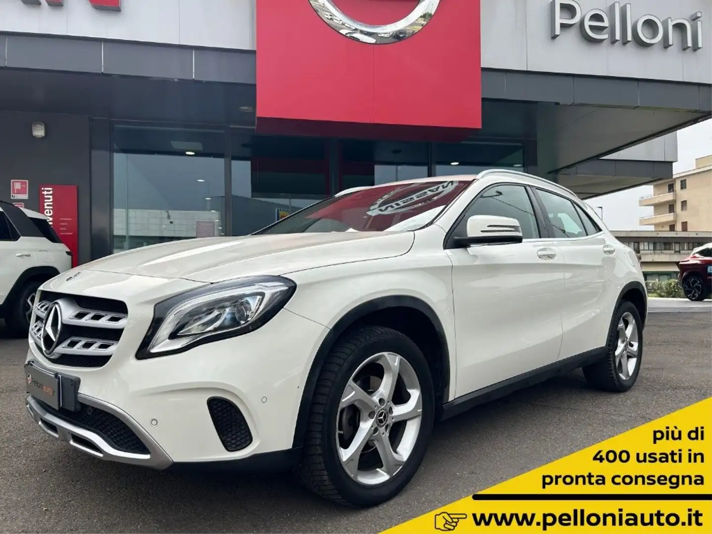 Mercedes-Benz GLA 200 200 d Automatic SPORT- GARANZIA - KM CERTIFICATI Blanc - 1