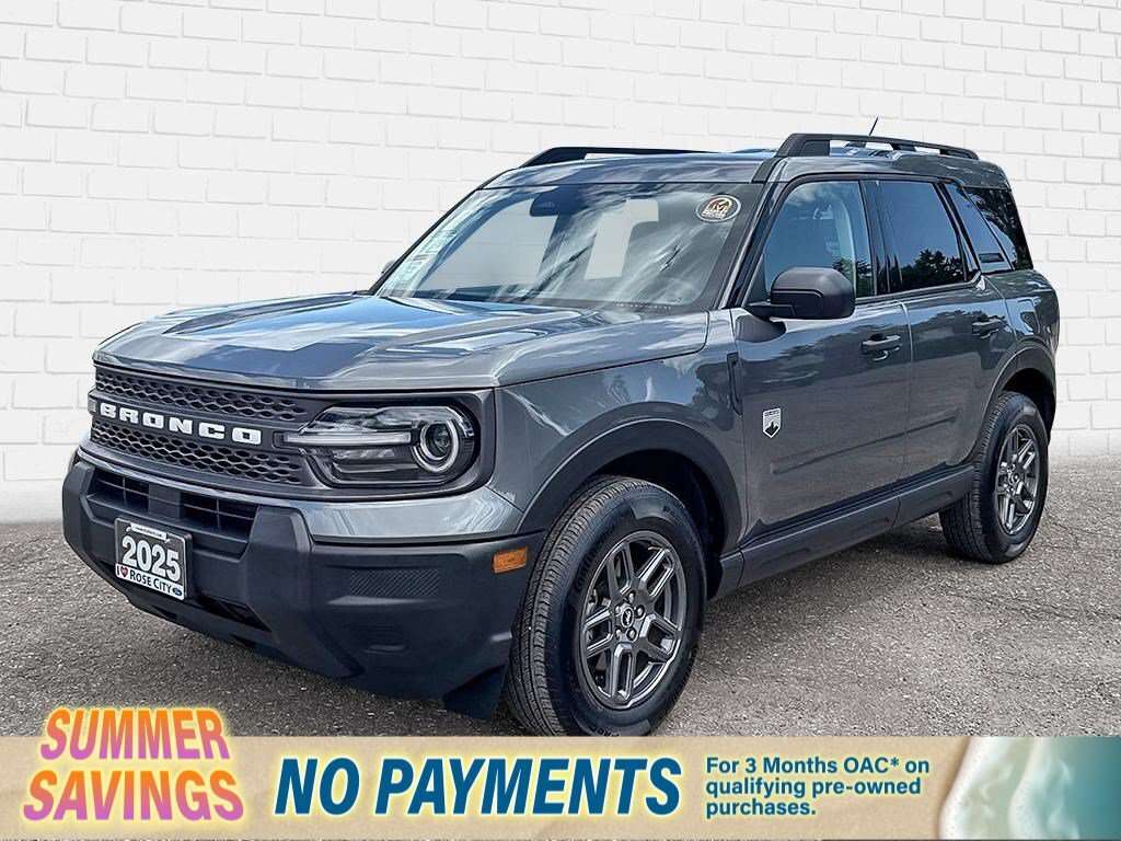 2025 Ford Bronco Sport Big Bend | One Owner | Remote Start | Apple Car Pl
