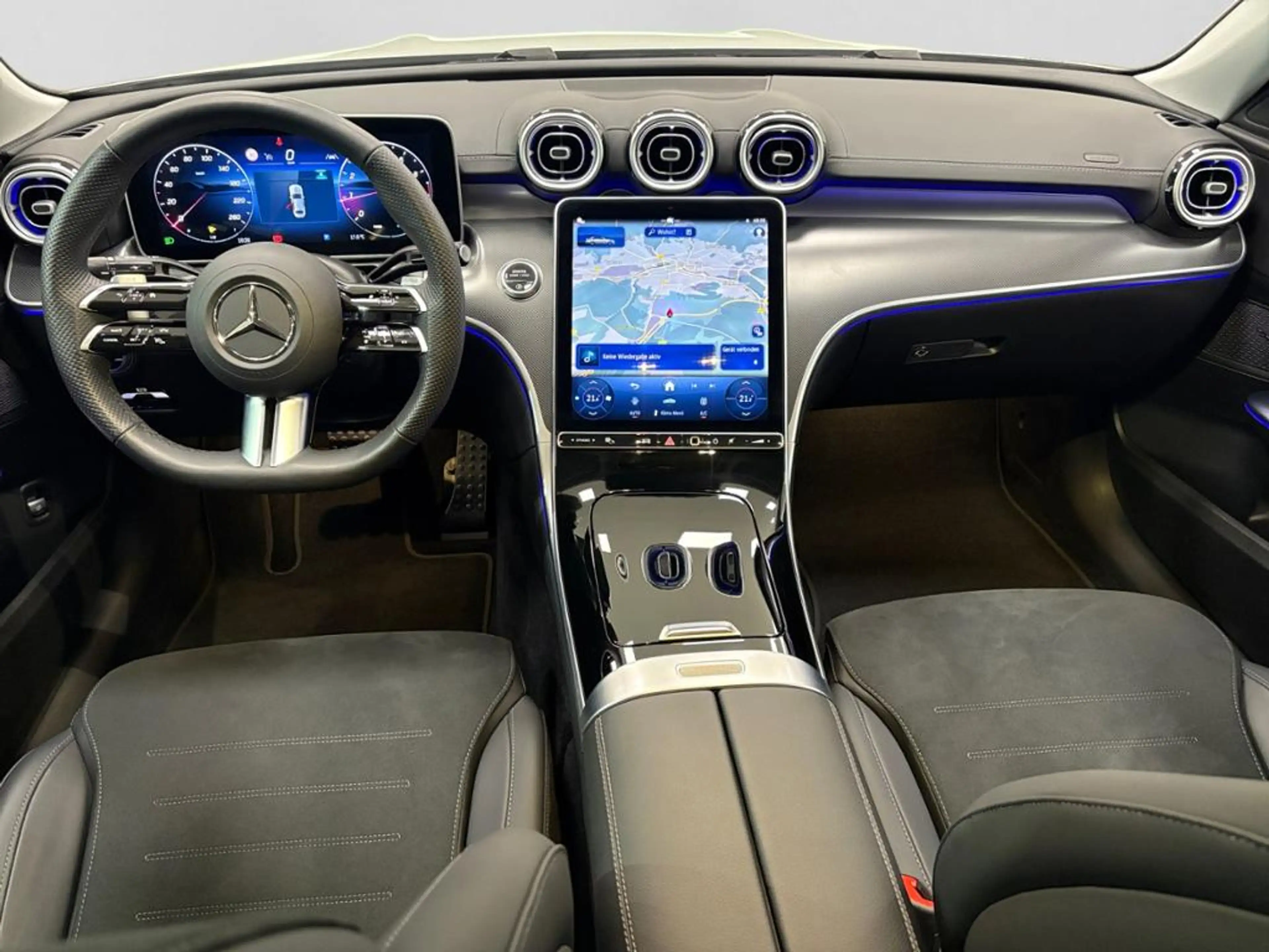 Mercedes-Benz C 180 AMG|KAM|TOTW|MEMORY|AMBIENTE|LED|SHZ|NAVI — photo 11
