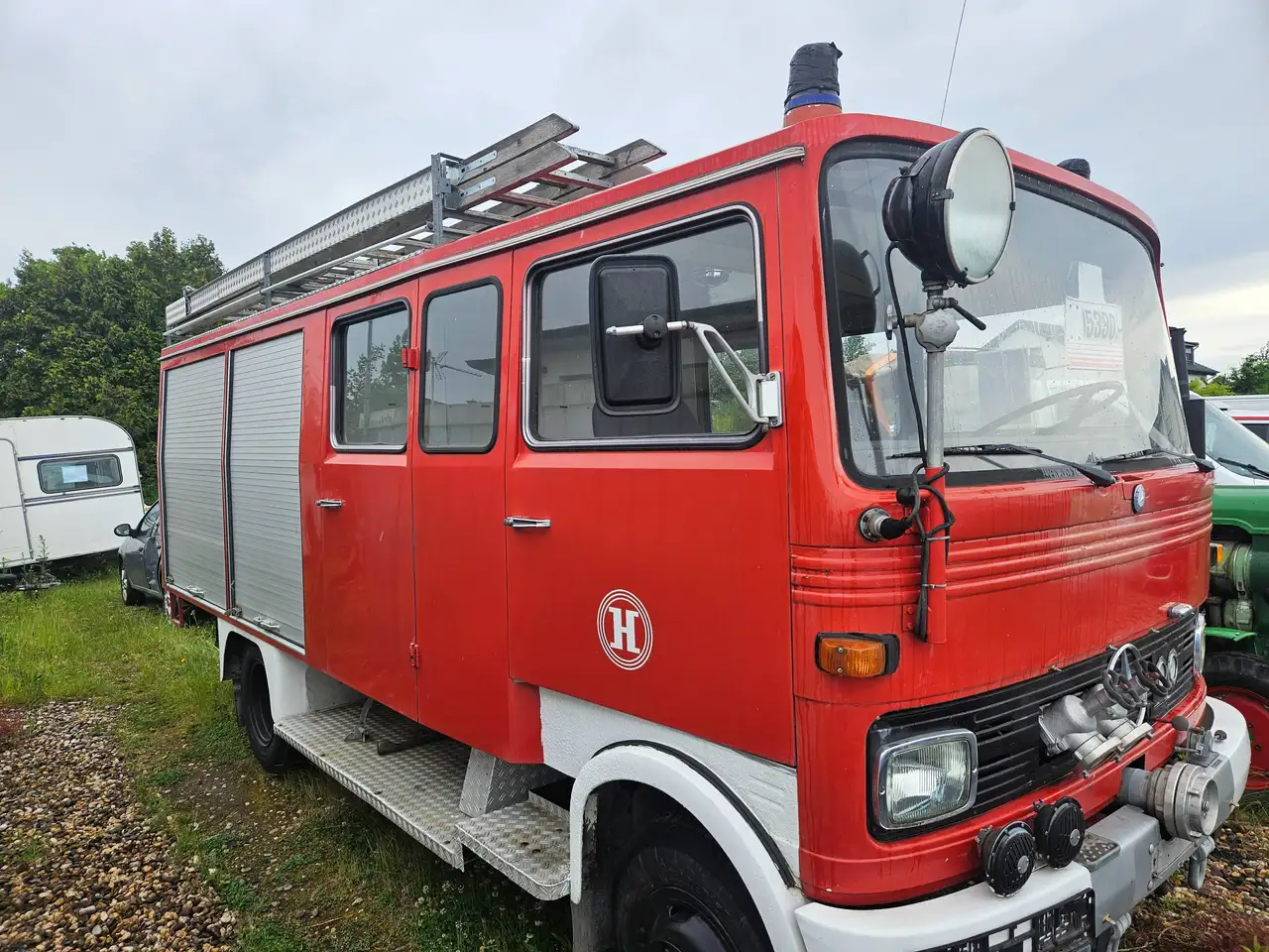 Mercedes Benz 608 Feuerwehr Wohnmobil, foto 3