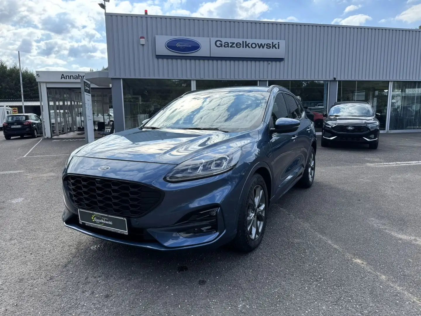 Ford Kuga ST-Line X 2.5 PHEV Bleu - 1
