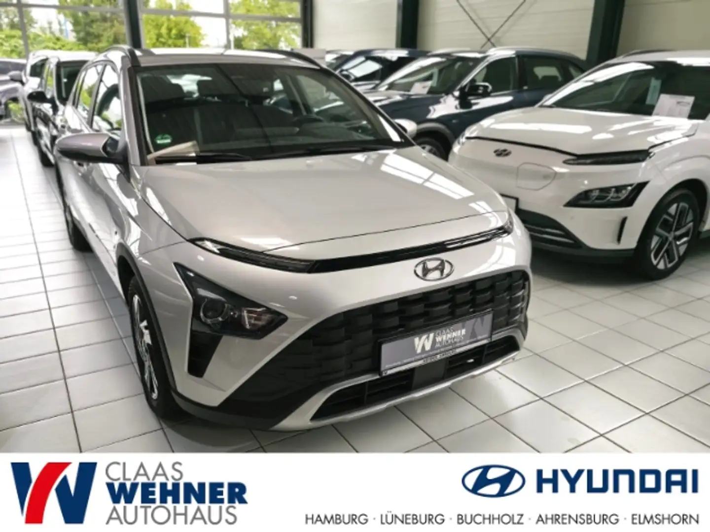 Hyundai BAYON Hyundai 1.0 T-Gdi (100PS) 48V iMT Select Silber - 1