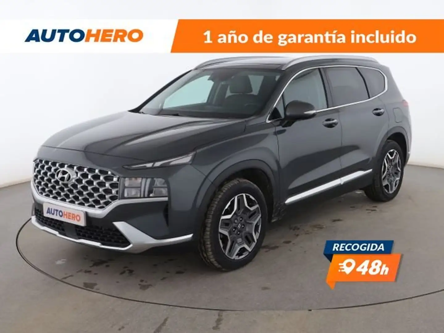 Hyundai SANTA FE 1.6 T-GDI Plug-in Hybrid Tecno 4WD Grijs - 1