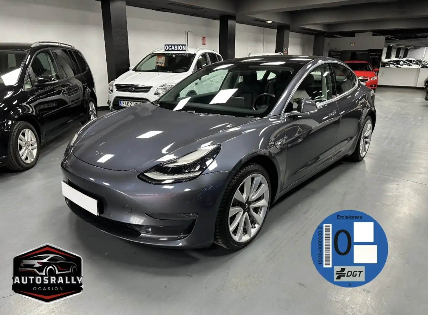 Tesla Model 3 Long-Range Dual Motor AWD Gris - 1