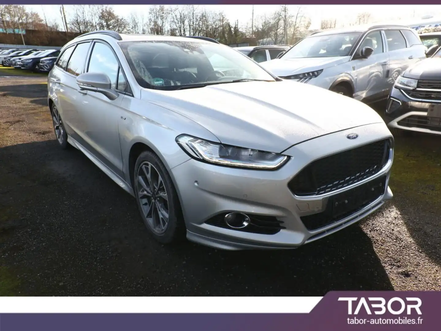 Ford Mondeo 2.0 TDCi 180 Aut. ST-Line cuir Pano Argent - 2
