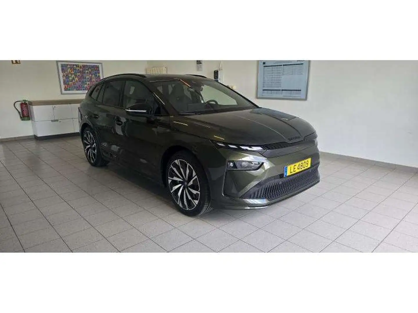 Skoda Enyaq SportLine Groen - 1