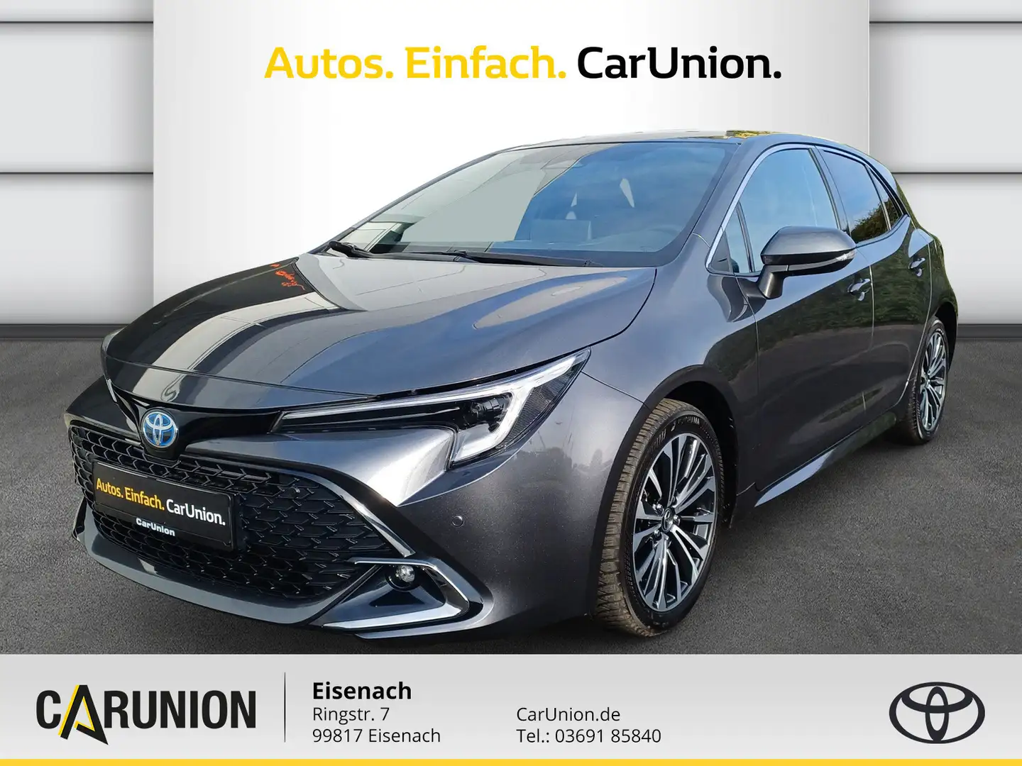 Toyota Corolla 1.8 Hybrid Team D LED /Navi/App+Car Grau - 1