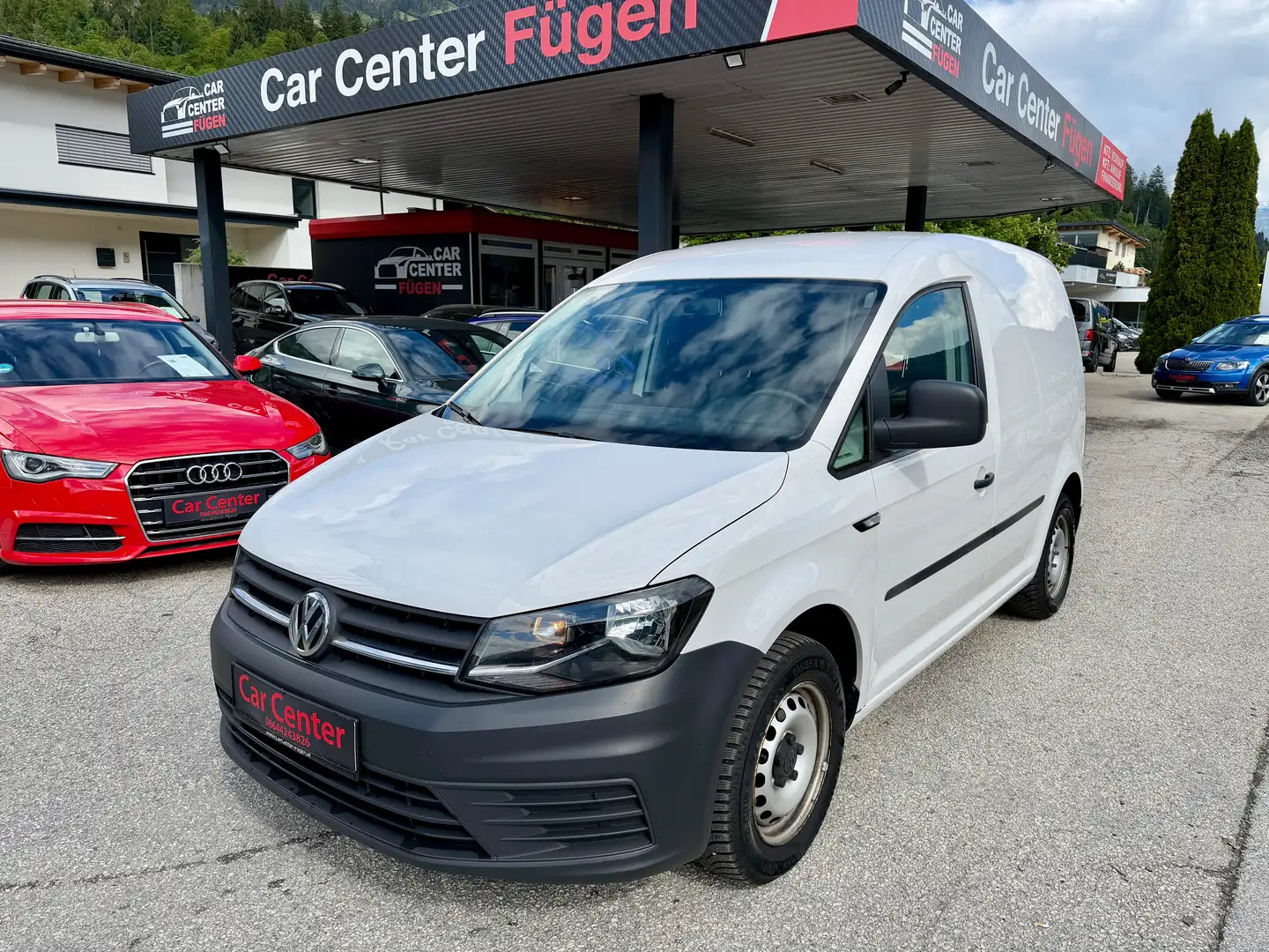 Volkswagen Caddy 2.0 TDI Kasten 1.Besitz. Mwst. ausweisbar!! Weiß - 2