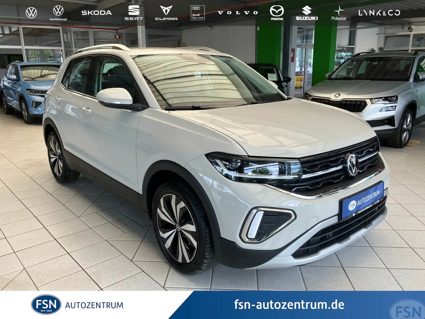 Volkswagen T-Cross 1.0 TSI 85 Style DSG IQ NAVI ACC RFK Grijs - 1