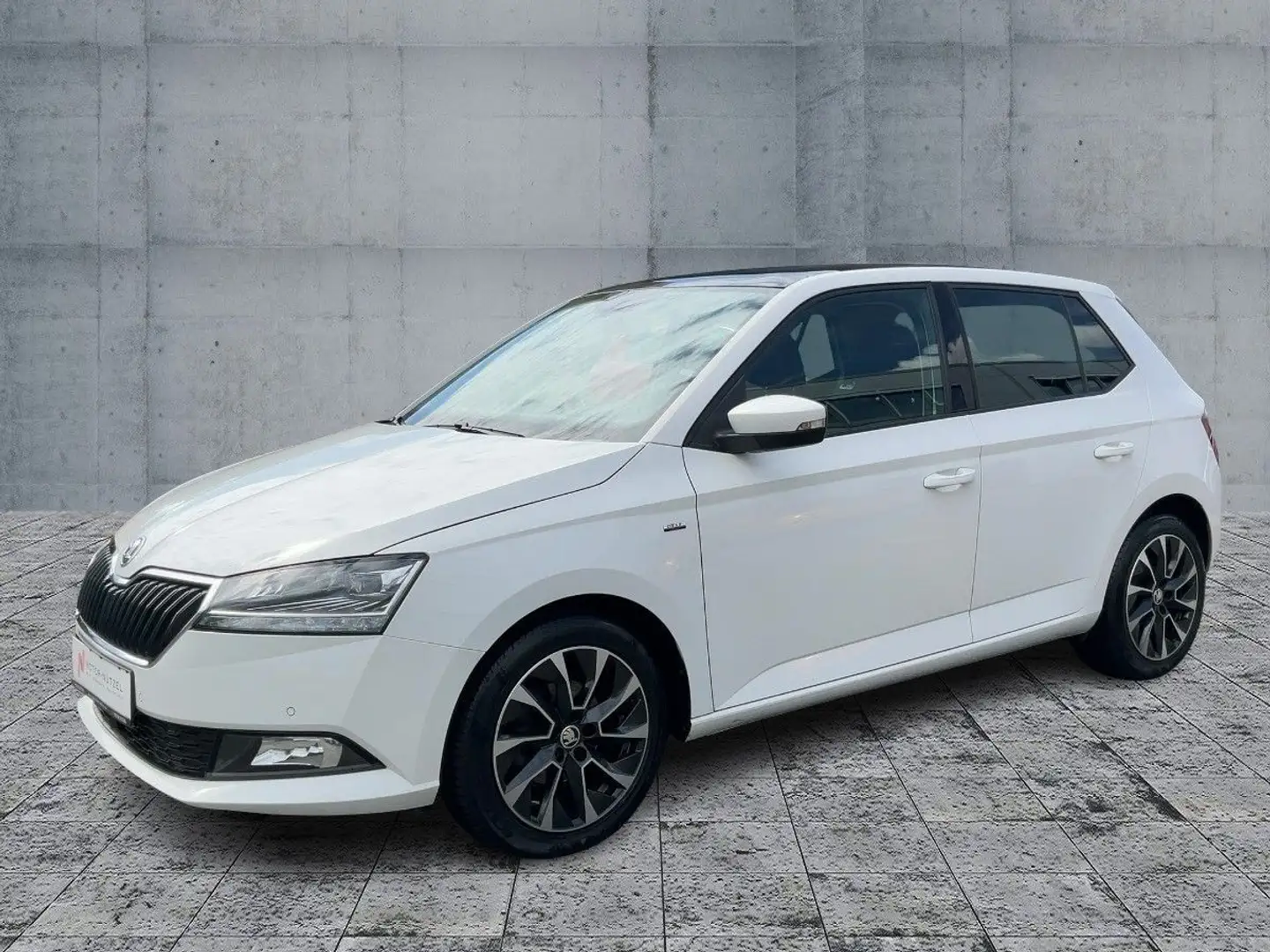 Skoda Fabia 1.0 TSI DRIVE LED+ACC+PANO+APP+SHZ+2xPDC Weiß - 2