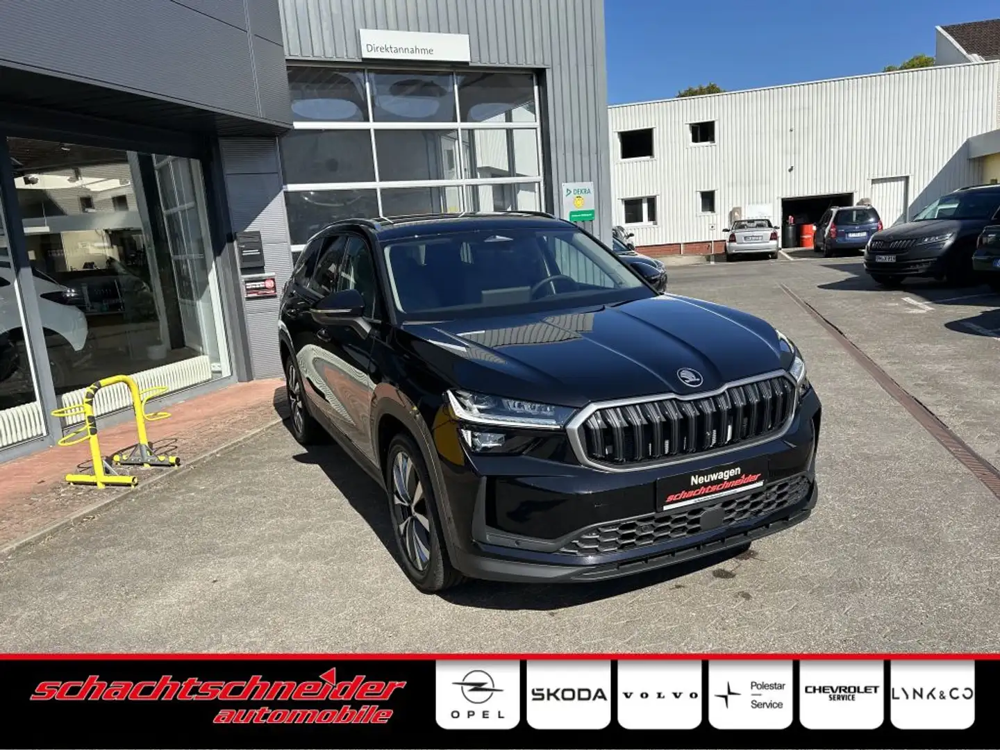 Skoda Kodiaq 2.0 TDI 4x4 DSG Selection+AHZV+MatrixLED Schwarz - 1