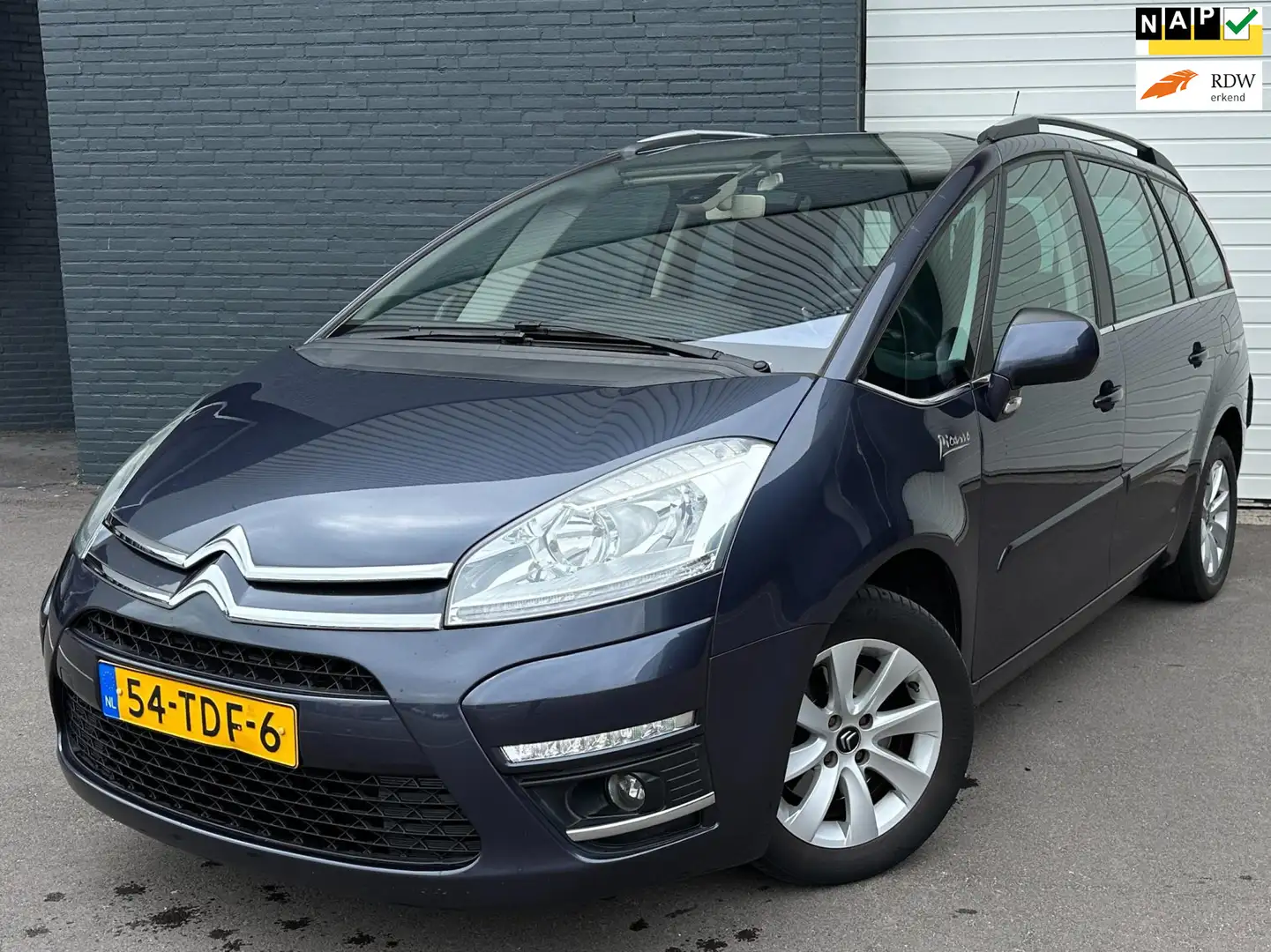 Citroen Grand C4 Picasso 1.6 THP Ligne Business EGS 7P AUTOMAAT/NAVI/CRUISE Mauve - 1
