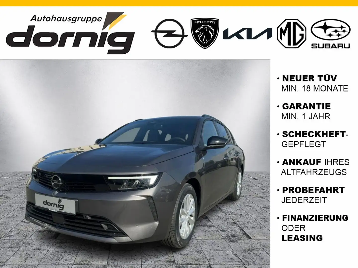 Opel Astra L Edition AHK Komfortpaket Grijs - 1