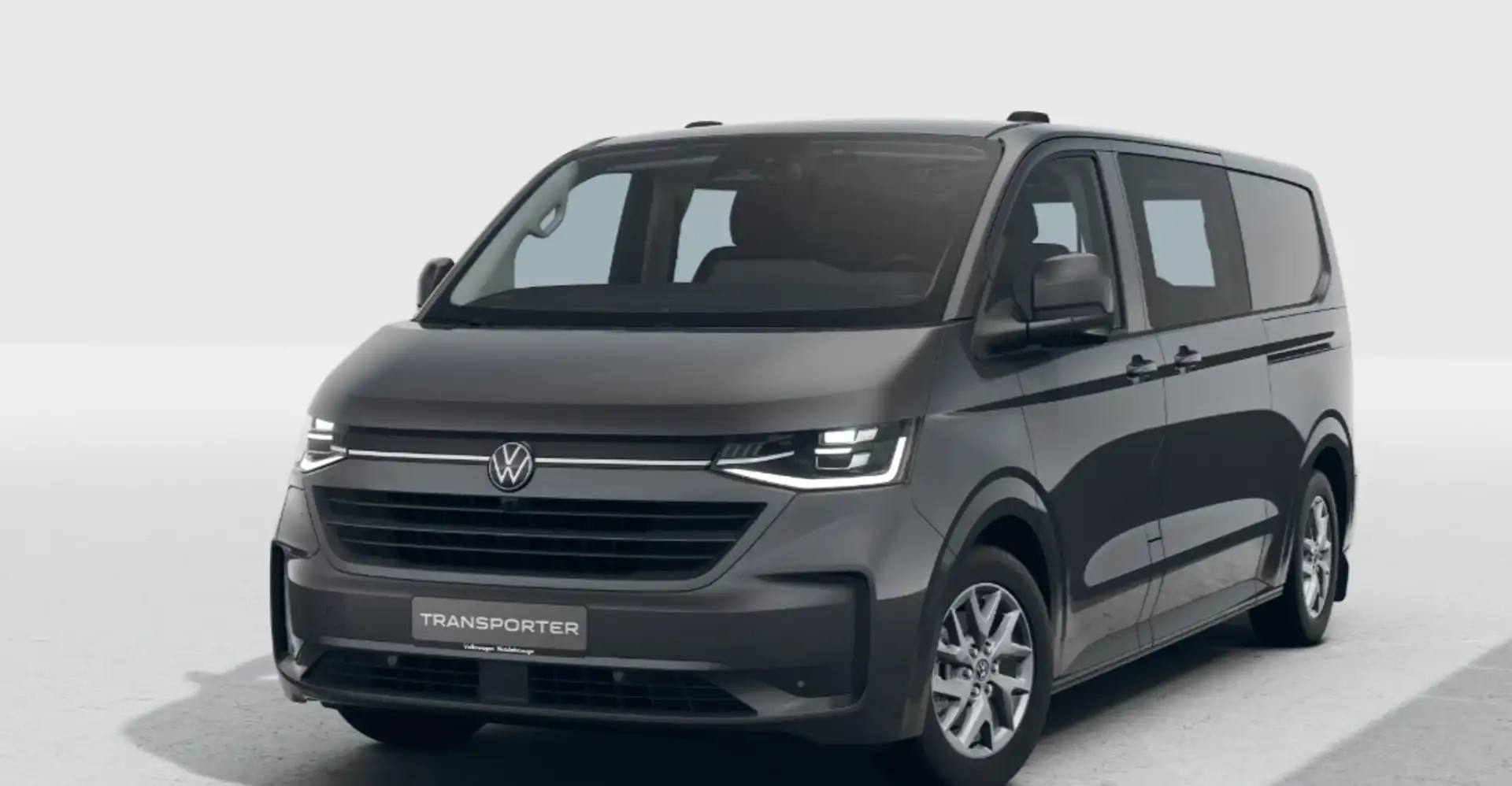 Volkswagen T7 Transporter e-Transporter L2H1 64kWh 218pk RWD 3.2T Bulli Grijs - 2