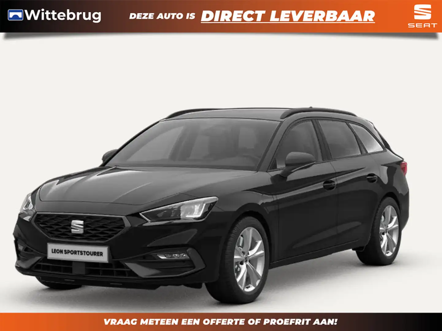SEAT Leon e-Hybrid Sportstourer 1.5 TSI PHEV FR Business / Trekhaak Zwart - 1