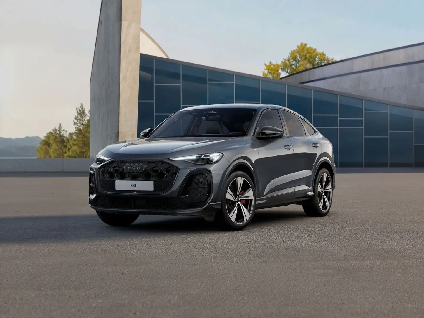 Audi Q5 Sportback S line quattro MY2025 FULL OPTIONAL MMI Grau - 2