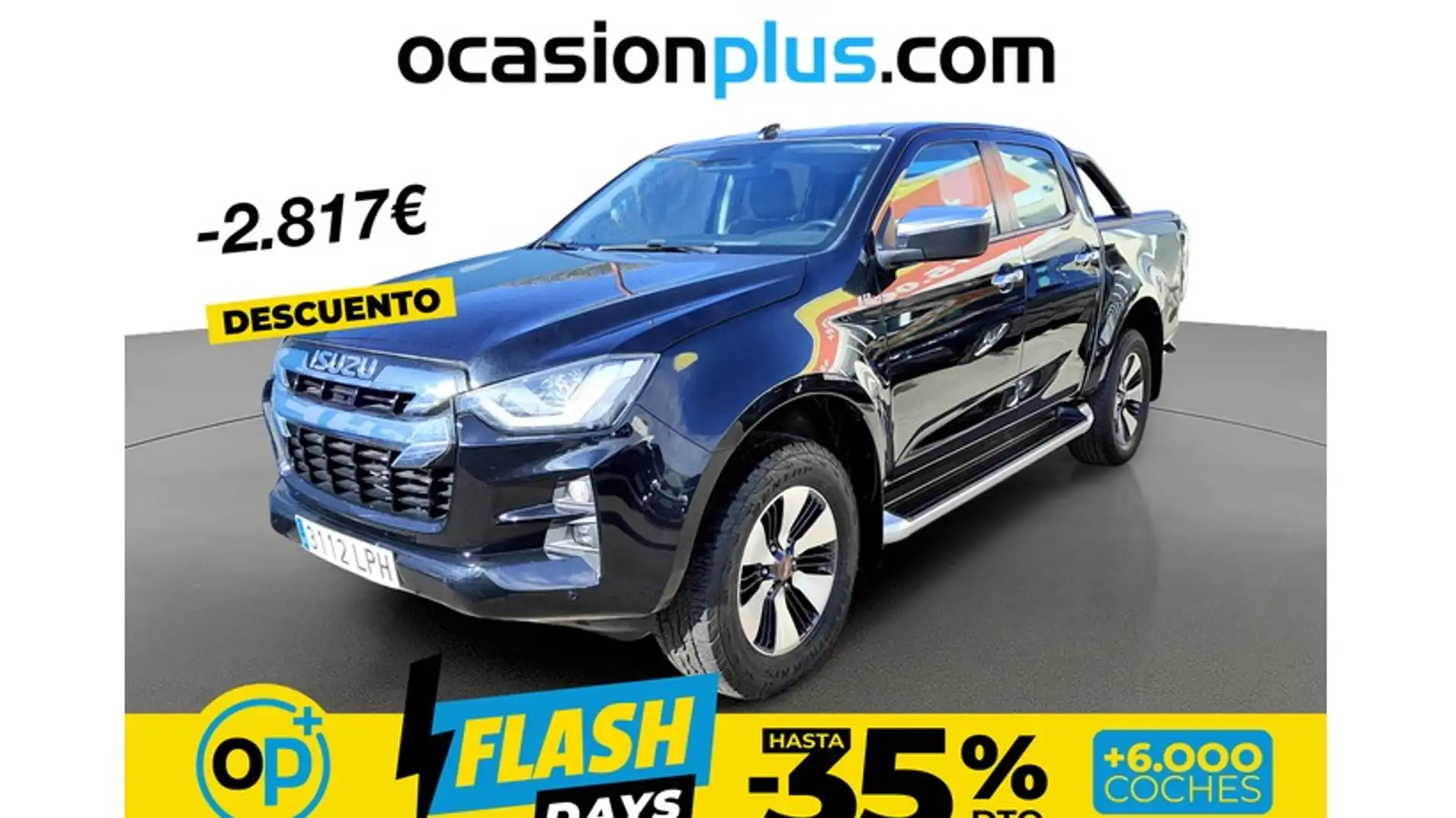 Isuzu D-Max Space 1.9 N60 B 4x4 Aut. Noir - 1