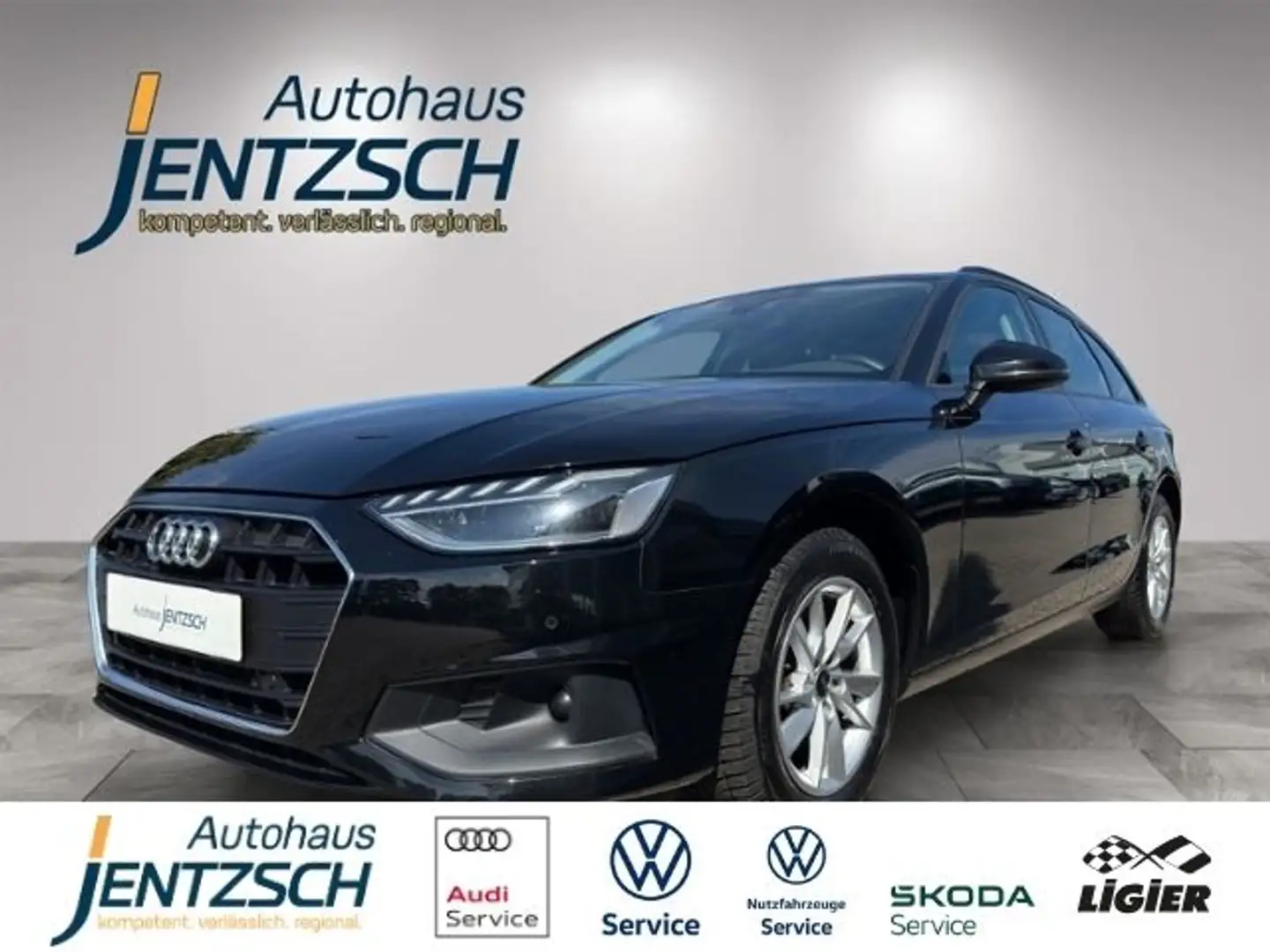Audi A4 Avant 35 TDI LED/Navi/AssisTour Zwart - 1
