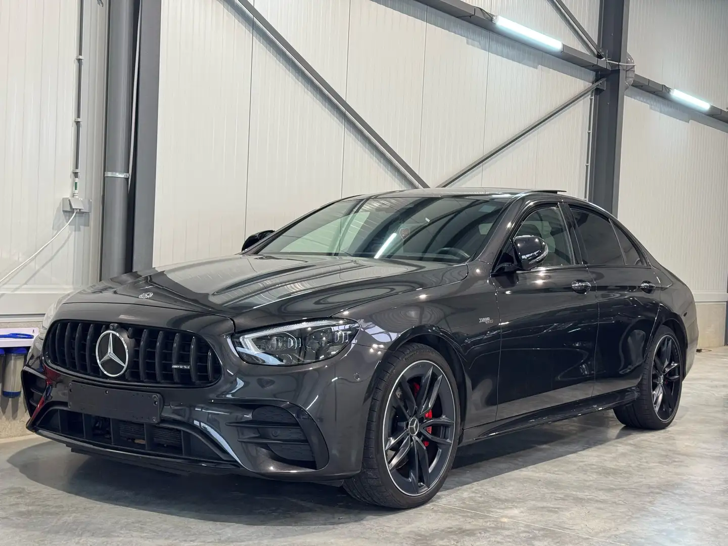Mercedes-Benz E 53 AMG 4-Matic+MHE/BURMESTER/PANO/FULL Grijs - 1