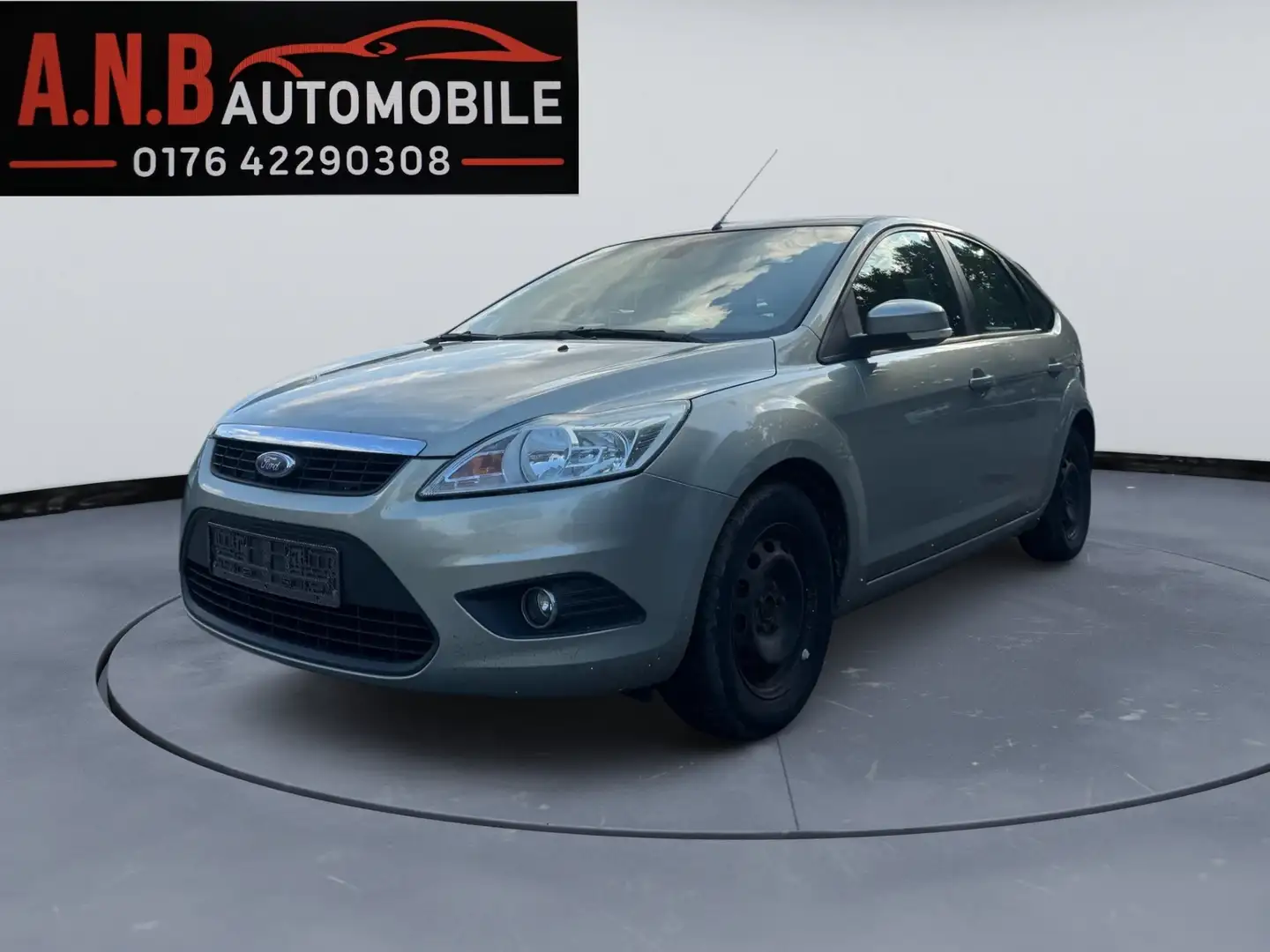 Ford Focus 1.6 Ti-VCT Ghia Gris - 1