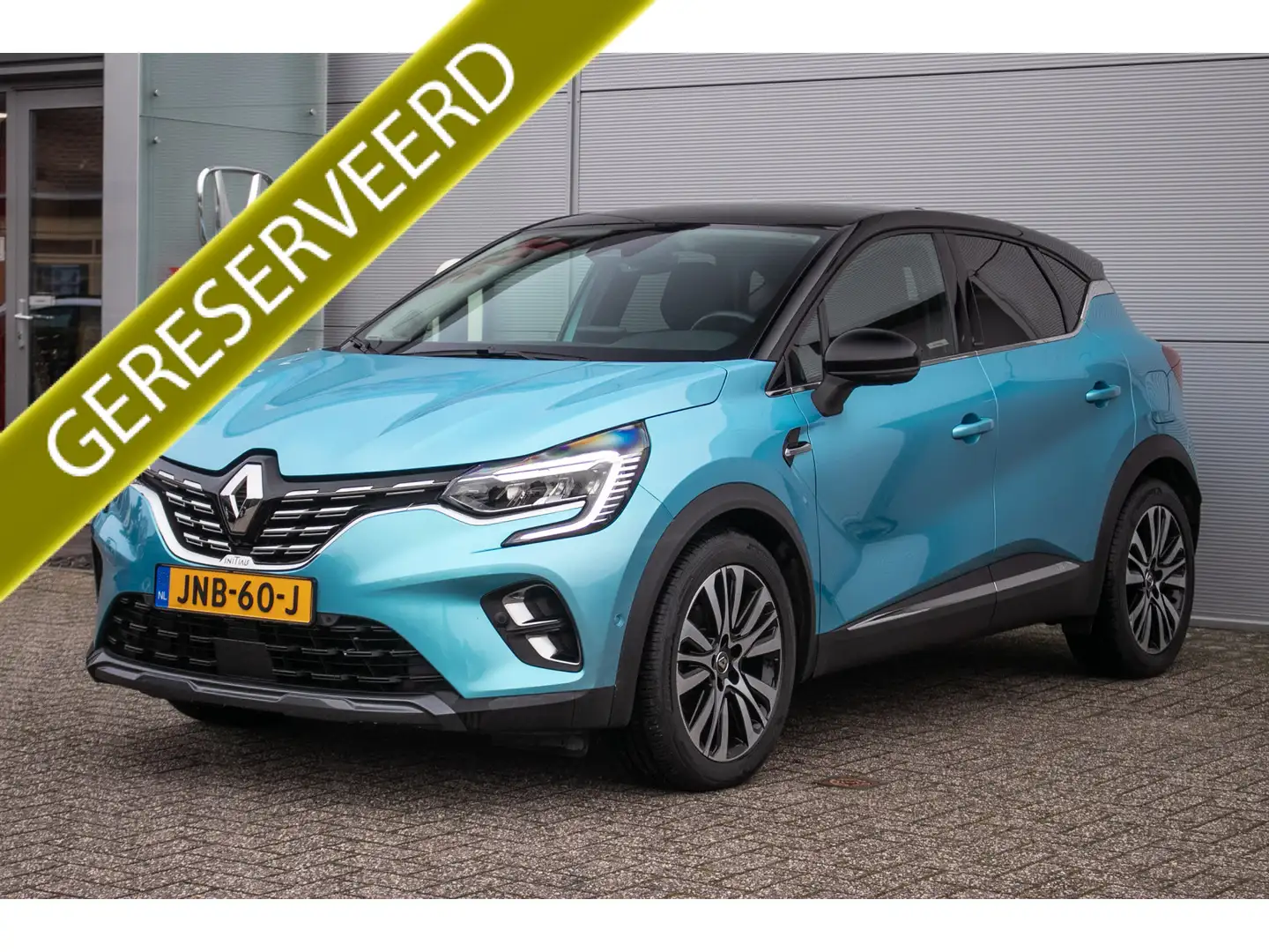 Renault Captur 1.6 E-Tech Plug-in Hybrid 160 Initiale Paris Leer Bleu - 1