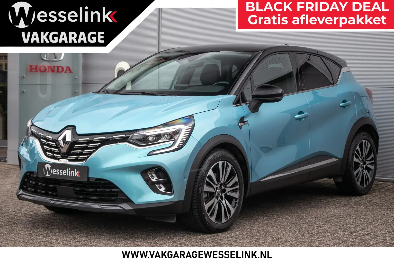 Renault Captur 1.6 E-Tech Plug-in Hybrid 160 Initiale Paris Leer Blau - 1